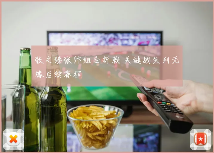 张之臻张帅组合折戟 关键战失利无缘后续赛程